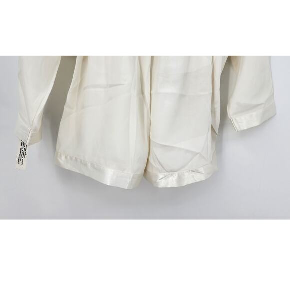 NEW‎ Deadstock Vintage Gold Label Victoria Secret Set White Bridal Oversized XS - Picture 11 of 16